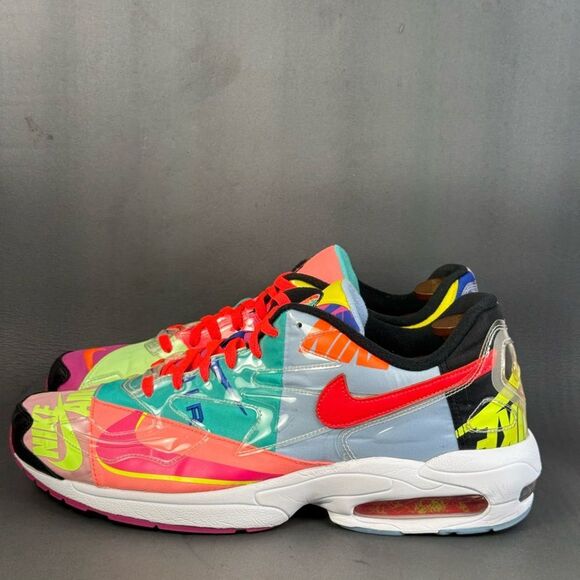 Nike Atmos x Air Max 2 Light QS 'Logos athletic sneaker shoe men’s size 15 - Picture 3 of 8